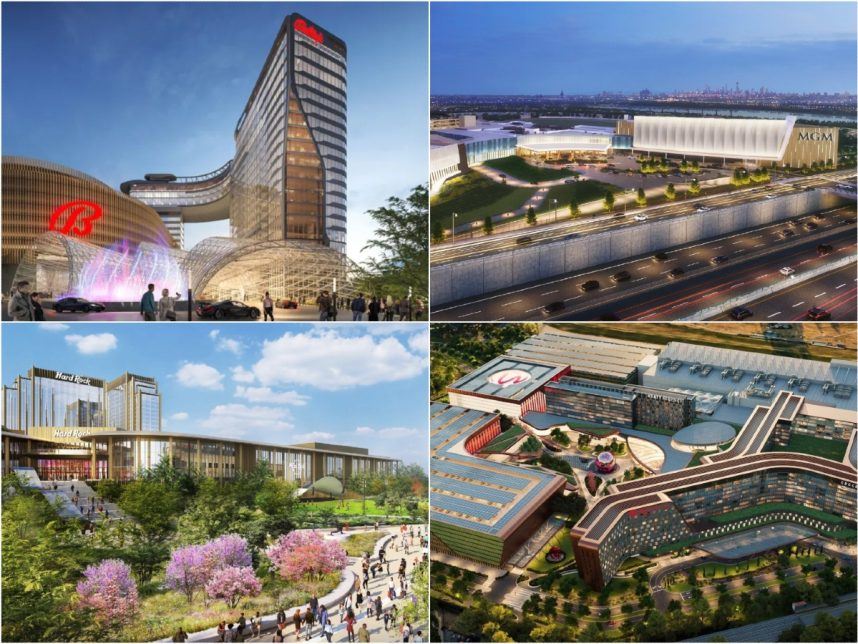 New York casino bids